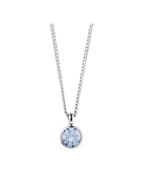 Dyrberg And Kern Lilac Swarovski Crystal Necklace